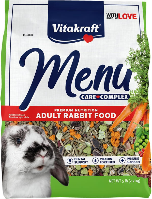 vitakraft menu premium rabbit food pellets vitakraft menu premium rabbit food pellets