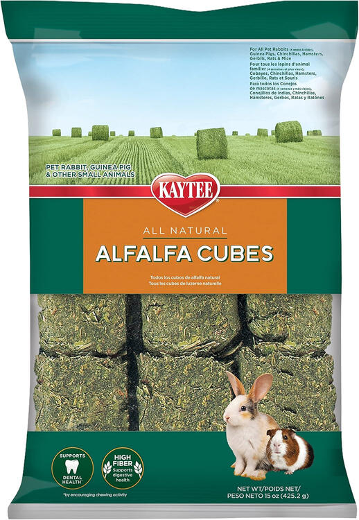kaytee natural alfalfa cubes rabbit treat kaytee natural alfalfa cubes rabbit treat