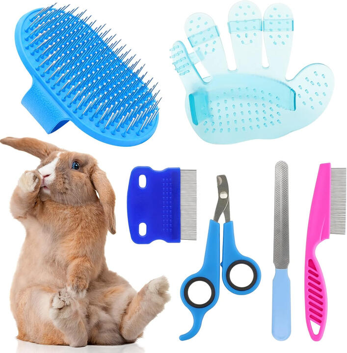 kalamanda rabbit grooming kit with brush kalamanda rabbit grooming kit with brush